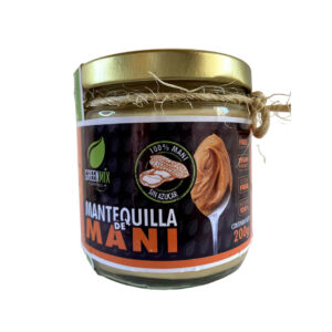Mantequilla de maní