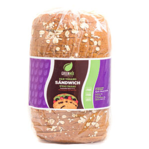 Pan vegano con pasas